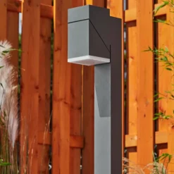 Borne lumineuse Toogong LED Anthracite, 1 lumière