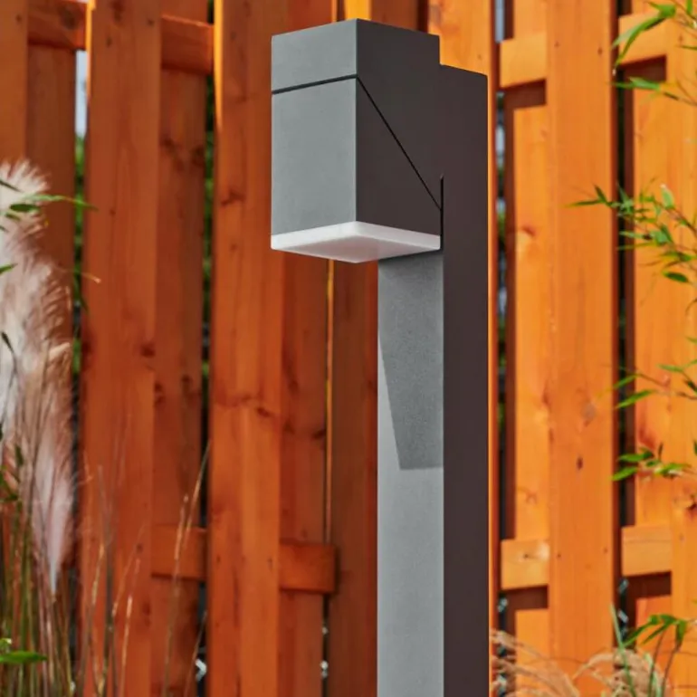 Borne lumineuse Toogong LED Anthracite, 1 lumière