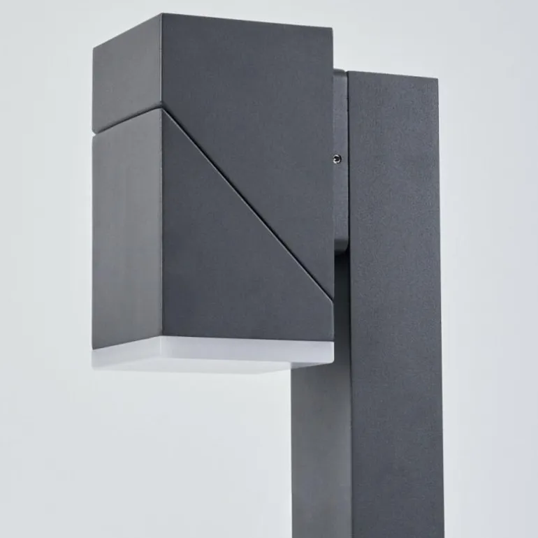 Borne lumineuse Toogong LED Anthracite, 1 lumière