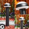 Borne lumineuse Vinara LED Noir, 1 lumière