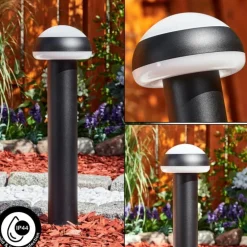 Borne lumineuse Vinara LED Noir, 1 lumière