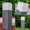 Borne lumineuse Algier LED Anthracite, 1 lumière