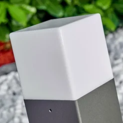 Borne lumineuse Algier LED Anthracite, 1 lumière