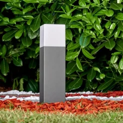 Borne lumineuse Algier LED Anthracite, 1 lumière