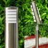 Borne lumineuse Alslev Acier inoxydable, 1 lumière