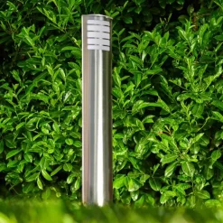 Borne lumineuse Alslev Acier inoxydable, 1 lumière