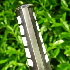 Borne lumineuse Alslev Acier inoxydable, 1 lumière