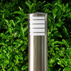 Borne lumineuse Alslev Acier inoxydable, 1 lumière