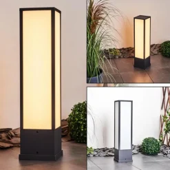 Borne lumineuse Apidou LED Anthracite, 1 lumière