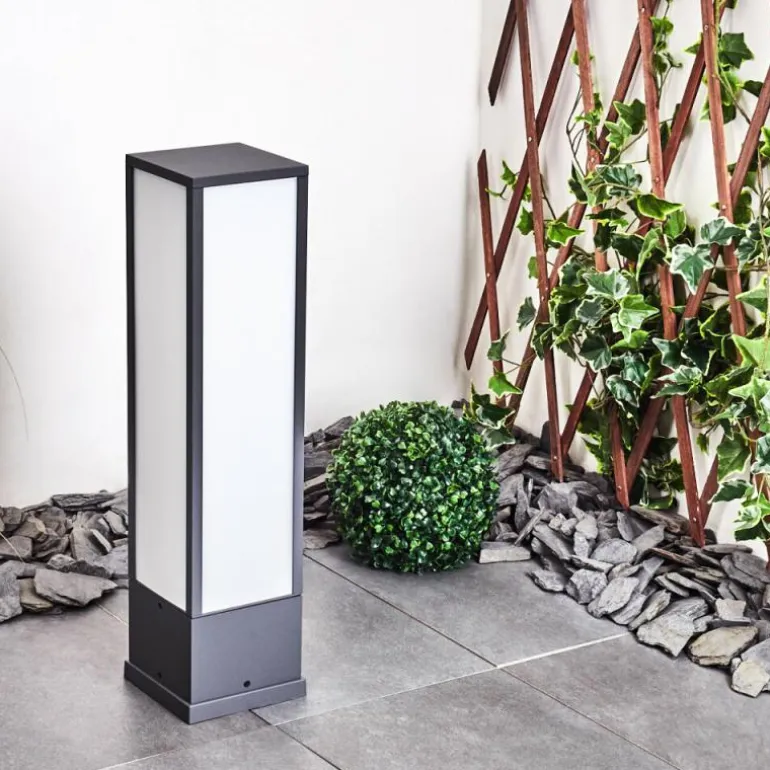 Borne lumineuse Apidou LED Anthracite, 1 lumière