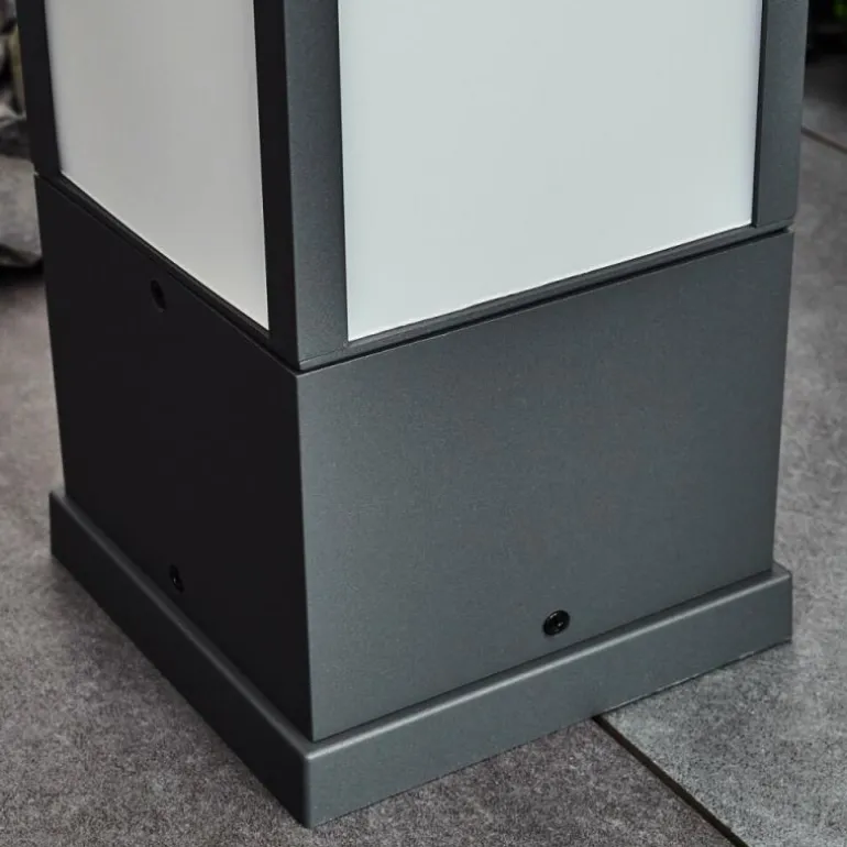 Borne lumineuse Apidou LED Anthracite, 1 lumière