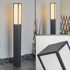 Borne lumineuse Apidou LED Anthracite, 1 lumière