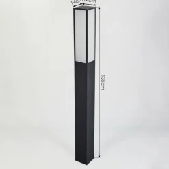Borne lumineuse Apidou LED Anthracite, 1 lumière