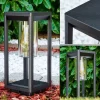 Borne lumineuse Baoshan Noir, 1 lumière