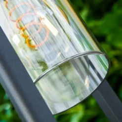 Borne lumineuse Baoshan Noir, 1 lumière