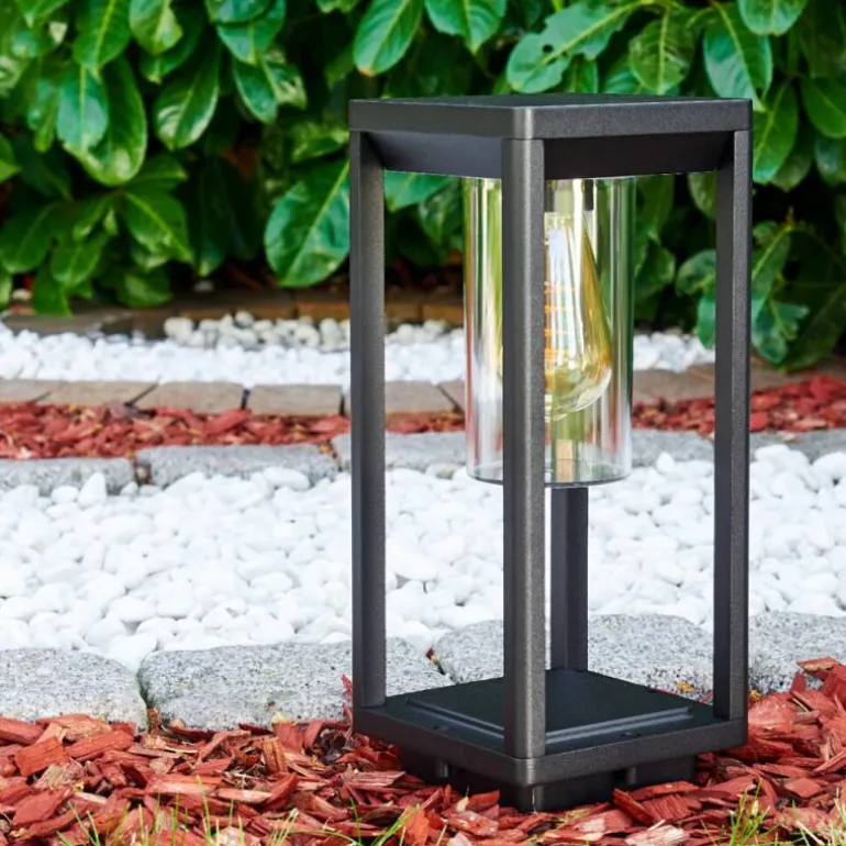 Borne lumineuse Baoshan Noir, 1 lumière
