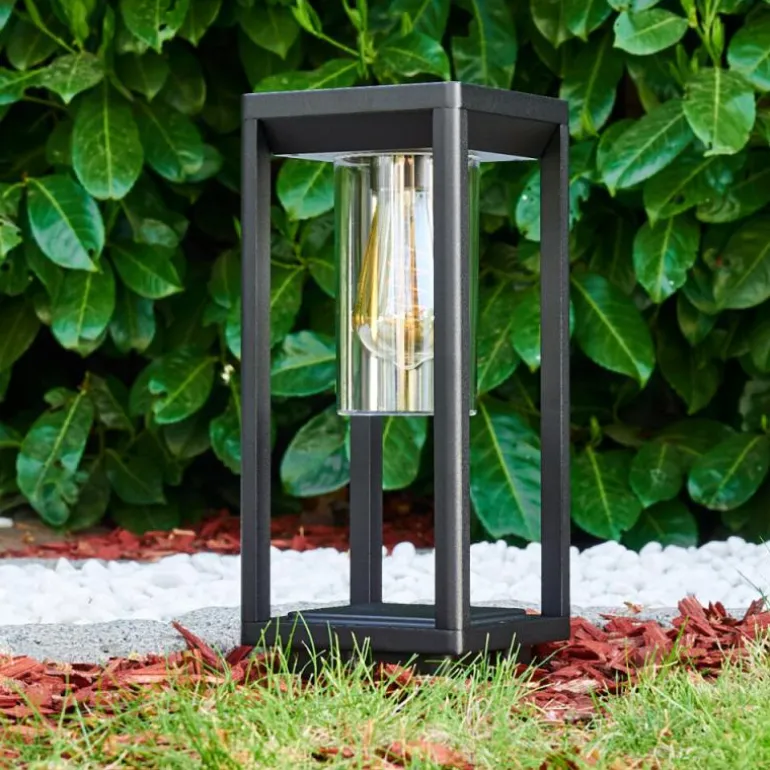 Borne lumineuse Baoshan Noir, 1 lumière