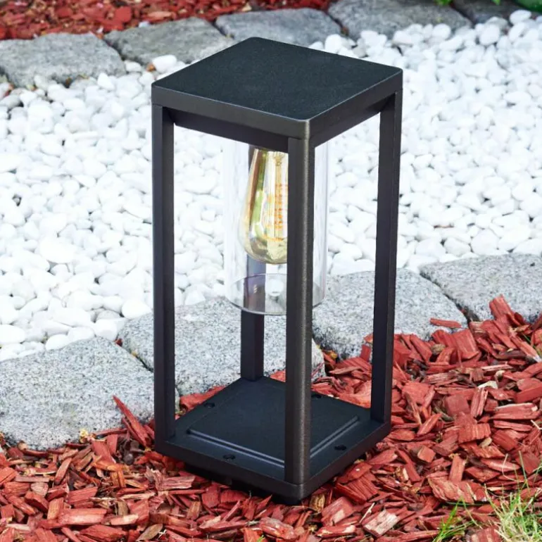 Borne lumineuse Baoshan Noir, 1 lumière