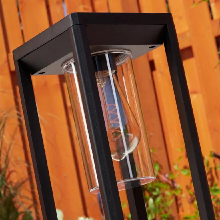 Borne lumineuse Baoshan Noir, 1 lumière