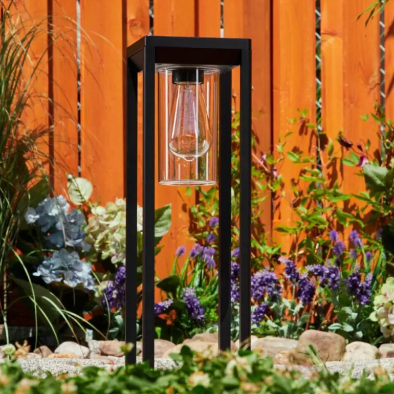 Borne lumineuse Baoshan Noir, 1 lumière
