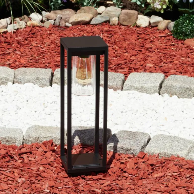 Borne lumineuse Baoshan Noir, 1 lumière