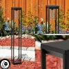 Borne lumineuse Baoshan Noir, 1 lumière
