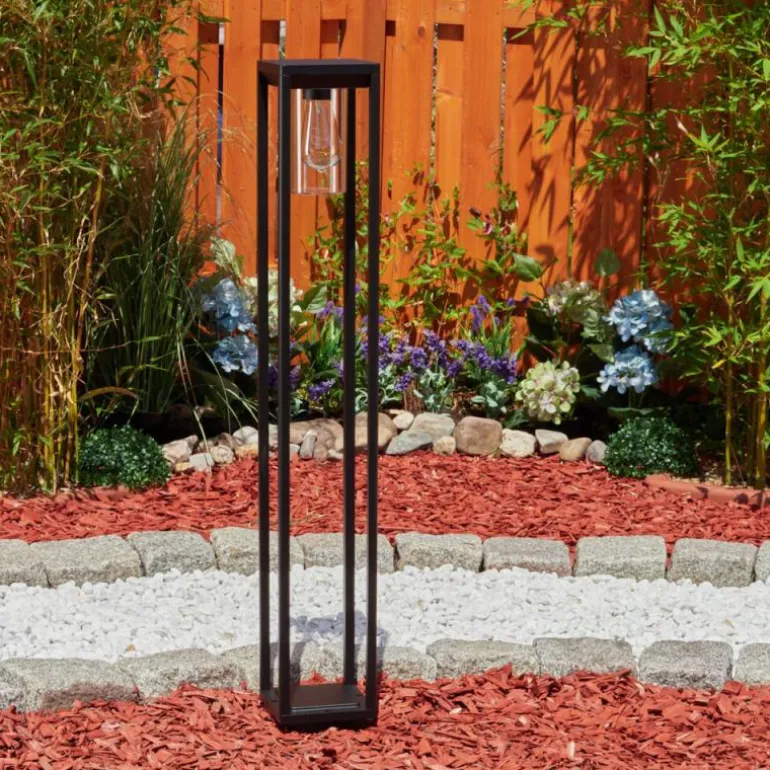 Borne lumineuse Baoshan Noir, 1 lumière