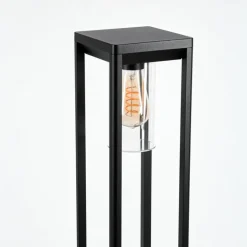 Borne lumineuse Baoshan Noir, 1 lumière