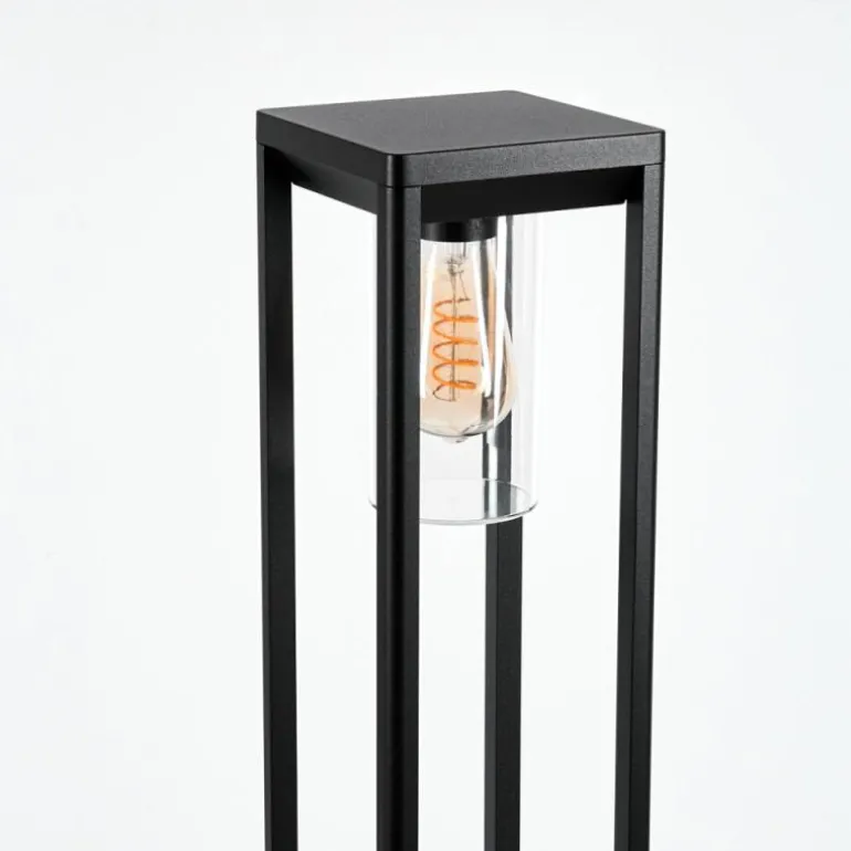 Borne lumineuse Baoshan Noir, 1 lumière