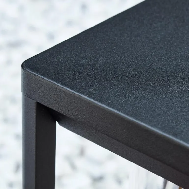 Borne lumineuse Baoshan Noir, 1 lumière