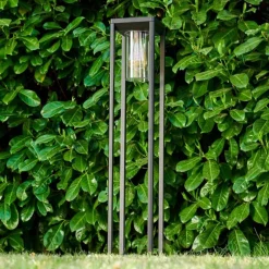 Borne lumineuse Baoshan Noir, 1 lumière