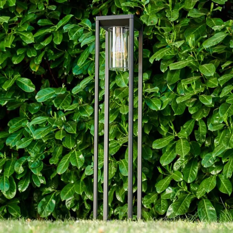 Borne lumineuse Baoshan Noir, 1 lumière