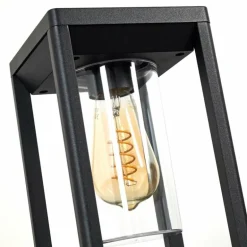 Borne lumineuse Baoshan Noir, 1 lumière