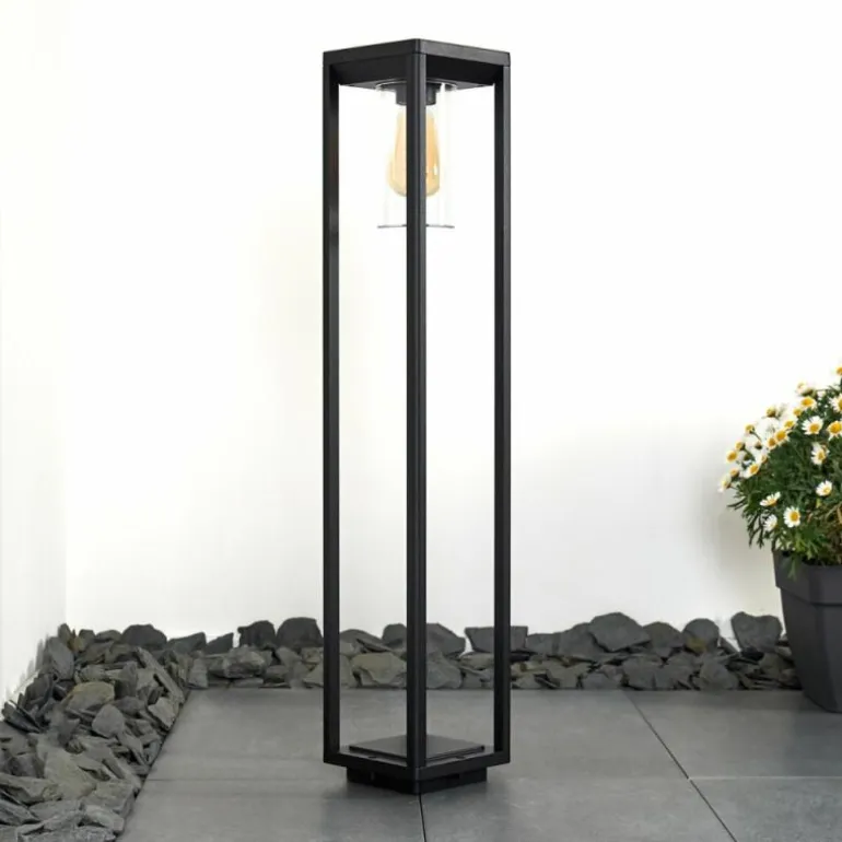Borne lumineuse Baoshan Noir, 1 lumière