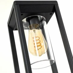 Borne lumineuse Baoshan Noir, 1 lumière