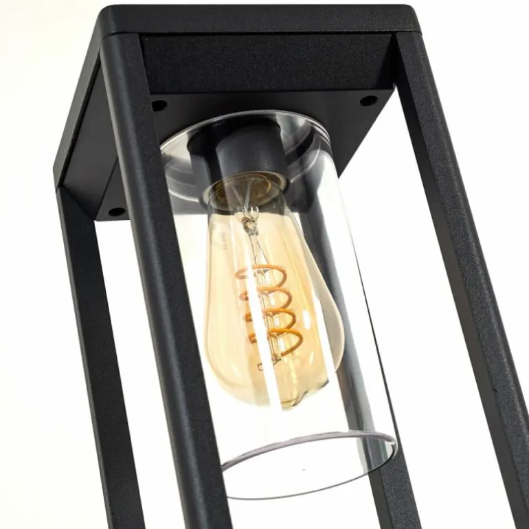 Borne lumineuse Baoshan Noir, 1 lumière