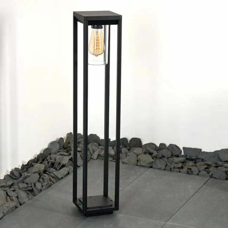 Borne lumineuse Baoshan Noir, 1 lumière