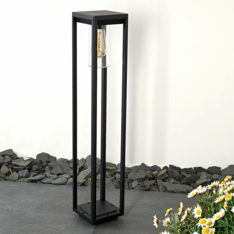 Borne lumineuse Baoshan Noir, 1 lumière