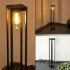 Borne lumineuse Baoshan Noir, 1 lumière