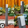 Borne lumineuse Baulund LED Anthracite, 1 lumière