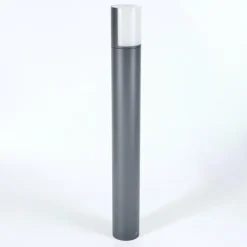 Borne lumineuse Baulund LED Anthracite, 1 lumière