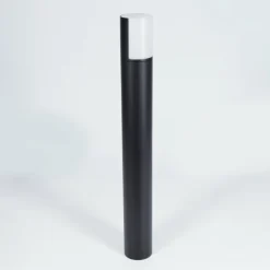 Borne lumineuse Baulund LED Noir, 1 lumière