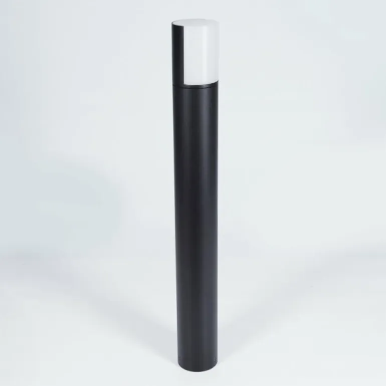 Borne lumineuse Baulund LED Noir, 1 lumière