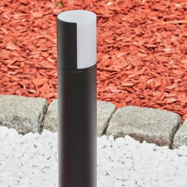 Borne lumineuse Baulund LED Noir, 1 lumière