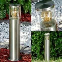 Borne lumineuse Bodio Chrome, 1 lumière
