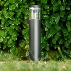 Borne lumineuse Bodio Noir, 1 lumière
