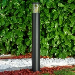 Borne lumineuse Bodio Noir, 1 lumière
