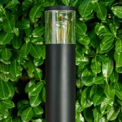 Borne lumineuse Bodio Noir, 1 lumière