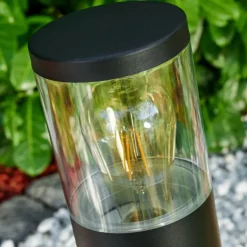 Borne lumineuse Bodio Noir, 1 lumière