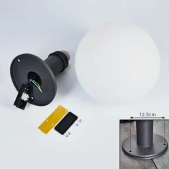 Borne lumineuse Bubodefo Anthracite, 1 lumière